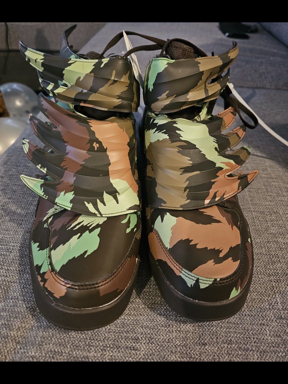 adidas JS Wings 3.0 Print Camo Brown/Green